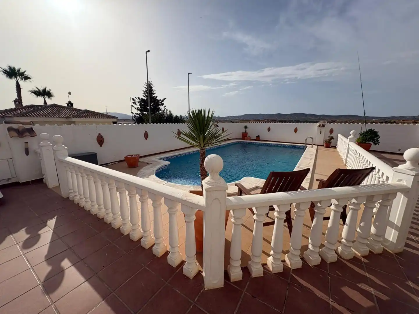 Piscina de Casa o chalet en venta en Murcia con Jardín privado, Terraza y Trastero