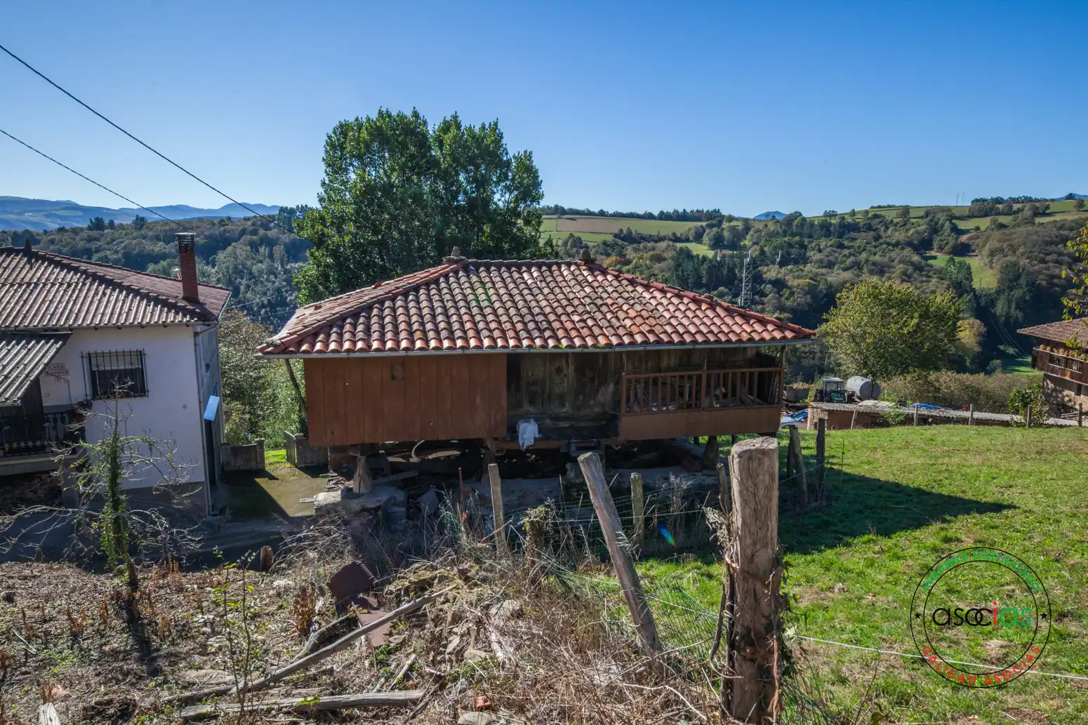 Vista exterior de Casa o chalet en venta en Tineo con Calefacción, Jardín privado y Terraza