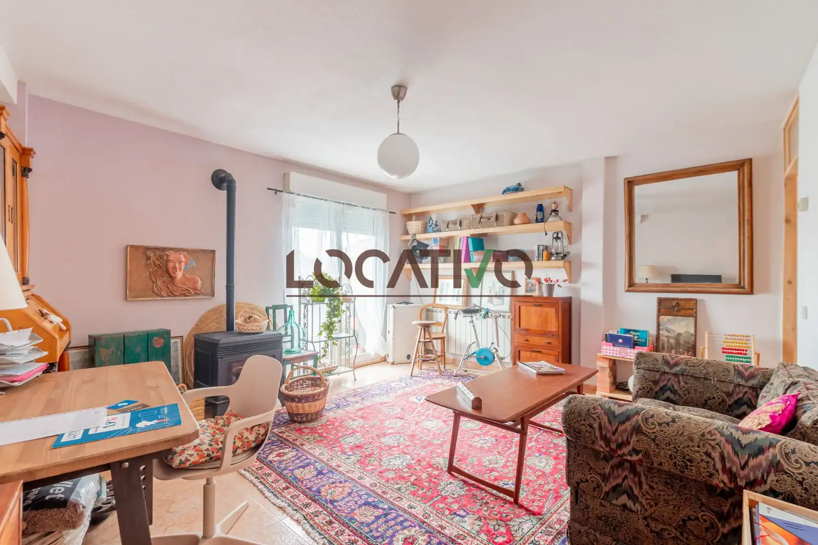 Sala de estar de Piso en venta en Valdemorillo con Calefacción