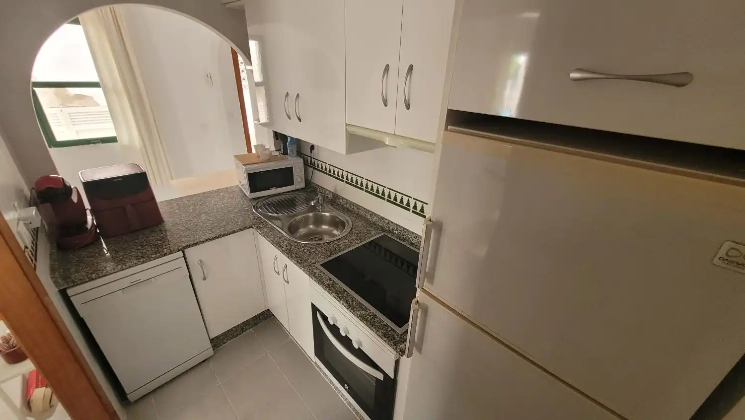 Cocina de Apartamento de alquiler en Vera con Aire acondicionado, Calefacción y Terraza