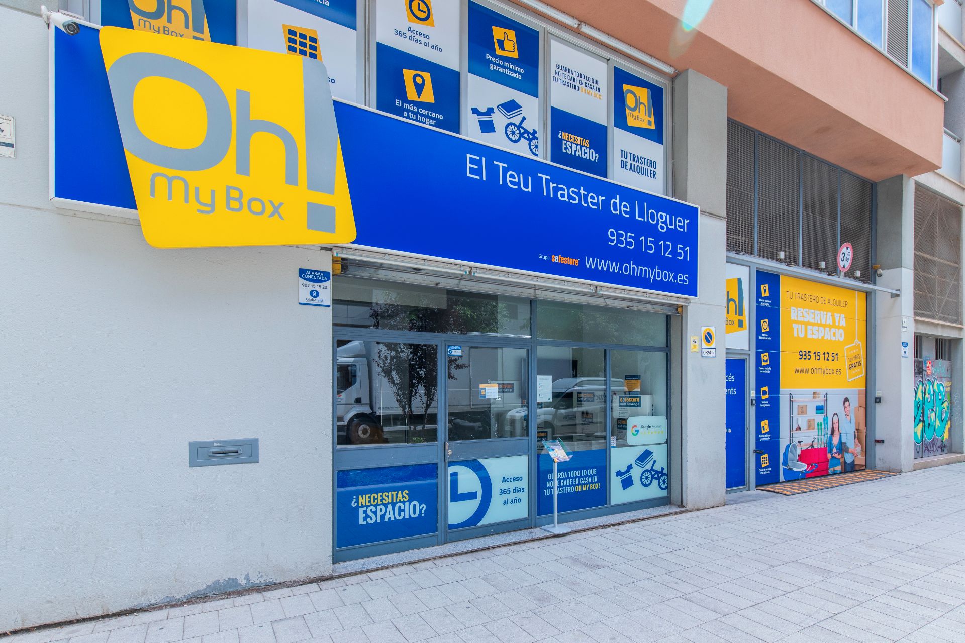 Box room to rent in  Barcelona Capital  with Alarm