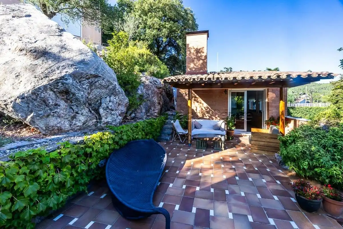 Terrassa de Casa o xalet en venda en Castellar del Vallès amb Calefacció, Jardí privat i Terrassa