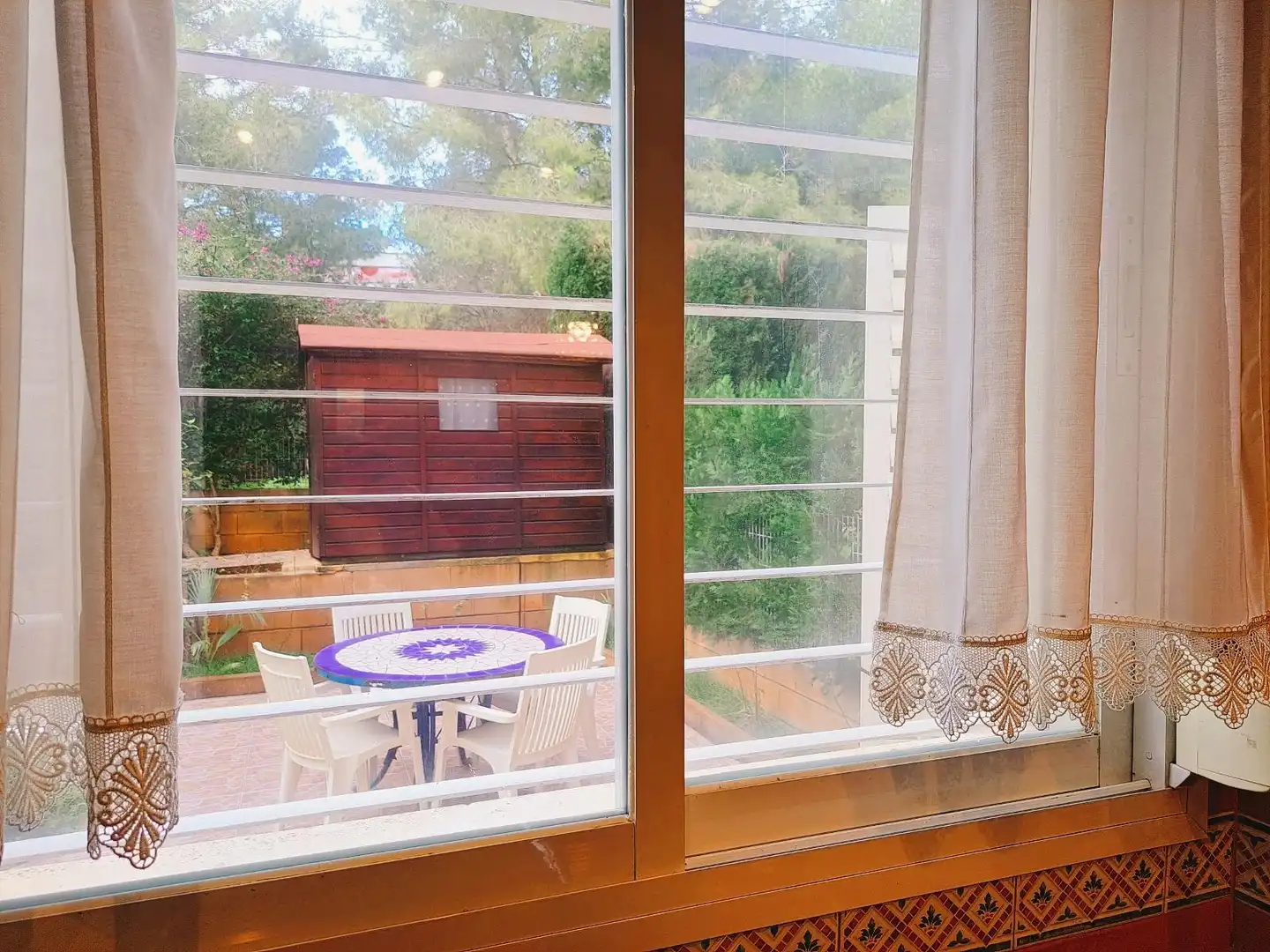 Terrasse von Erdgeschoss zum Verkauf in Calvià mit Privatgarten, Parkett und Terrasse