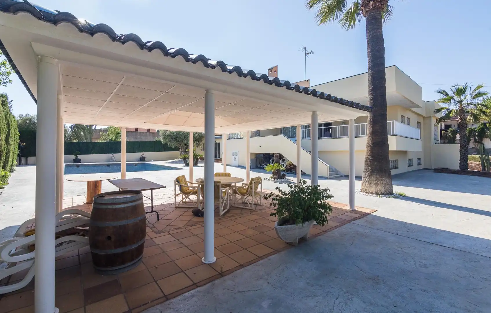 Terraza de Casa o chalet en venta en Elche / Elx con Aire acondicionado, Jardín privado y Terraza