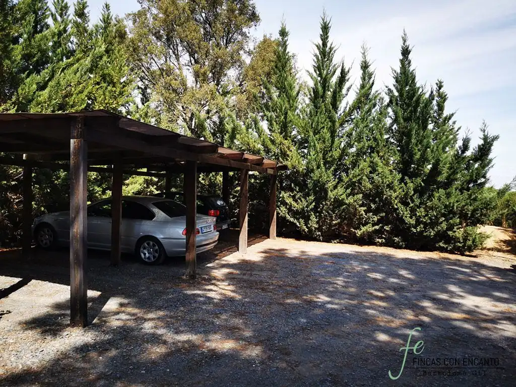 Parking of Country homes for sale in Cartaya  with Air Conditioner, Private garden and Terrace