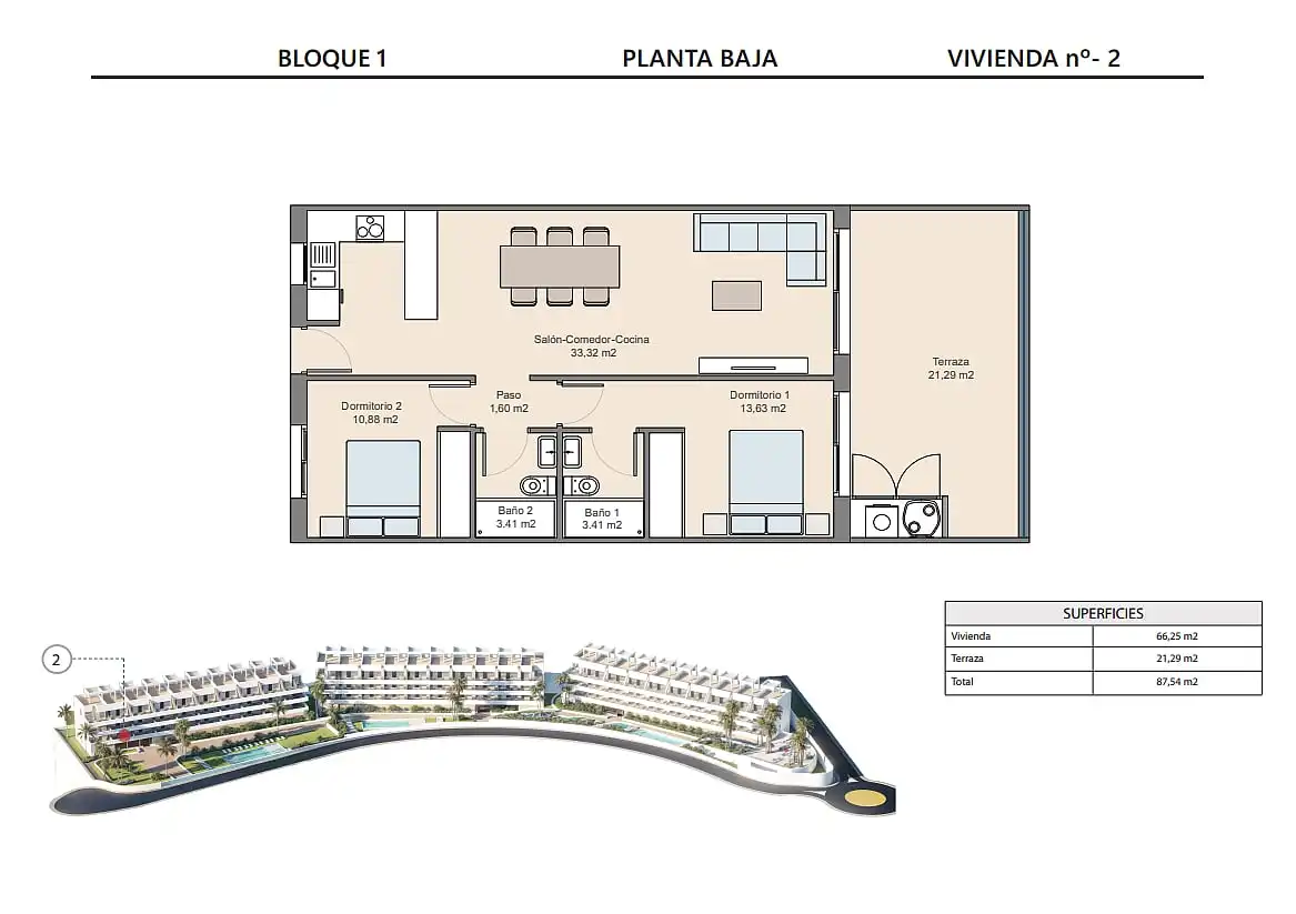 Apartament amb terrassa en venda a Balcón de Finestrat - Terra Marina, imagen 33