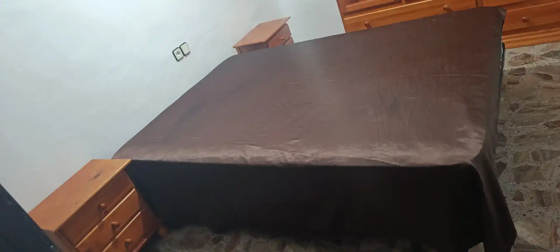 Schlafzimmer von Wohnungen zur Miete in La Ràpita mit Klimaanlage, Möbliert und Ofen
