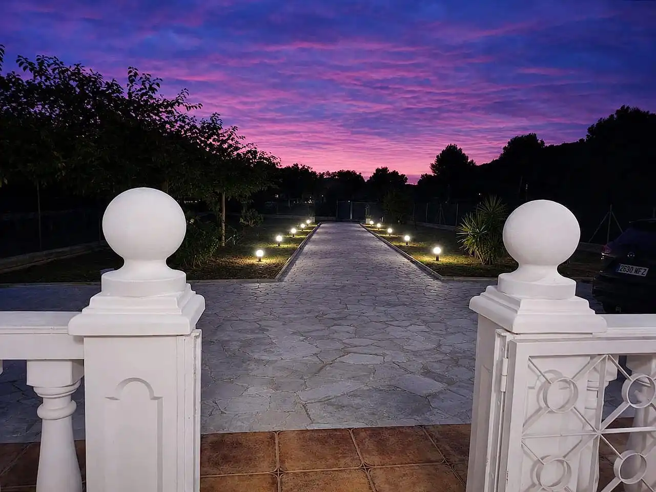 Terraza de Finca rústica en venta en Ulldecona con Jardín privado, Terraza y Piscina