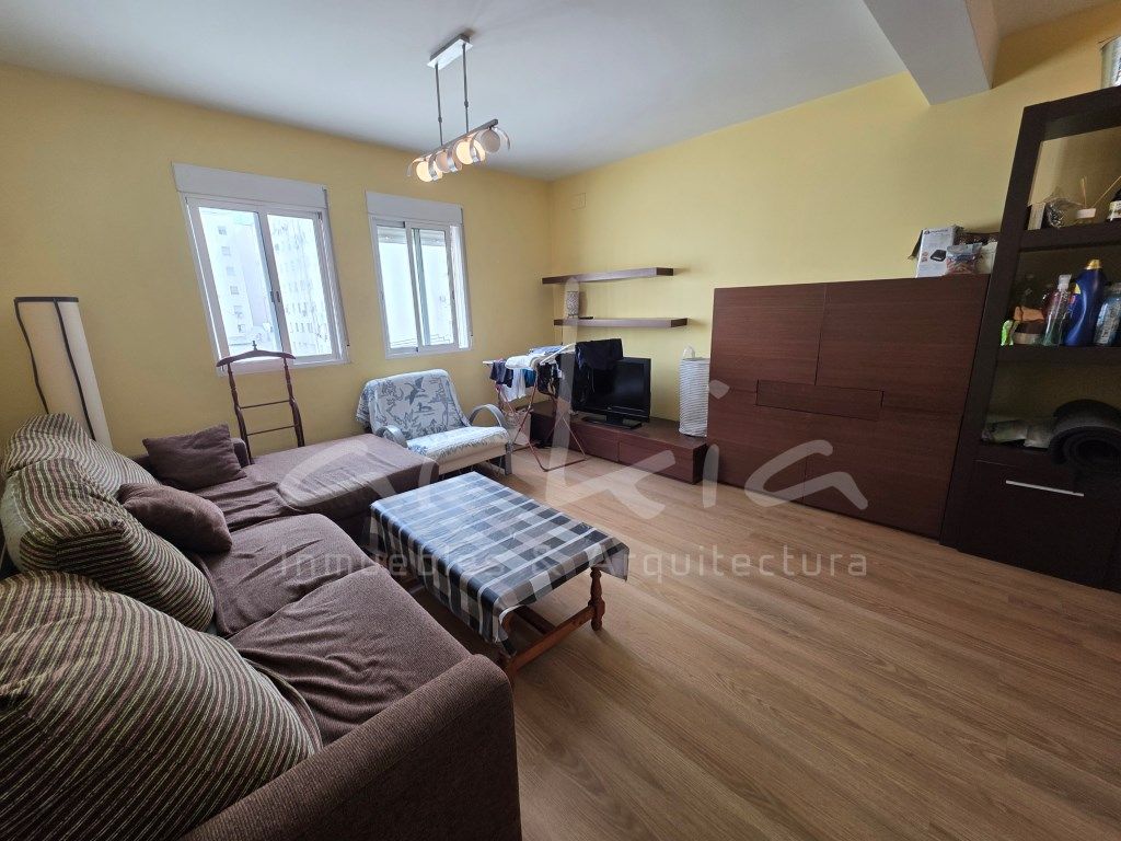 Living room of Flat for sale in  Valencia Capital