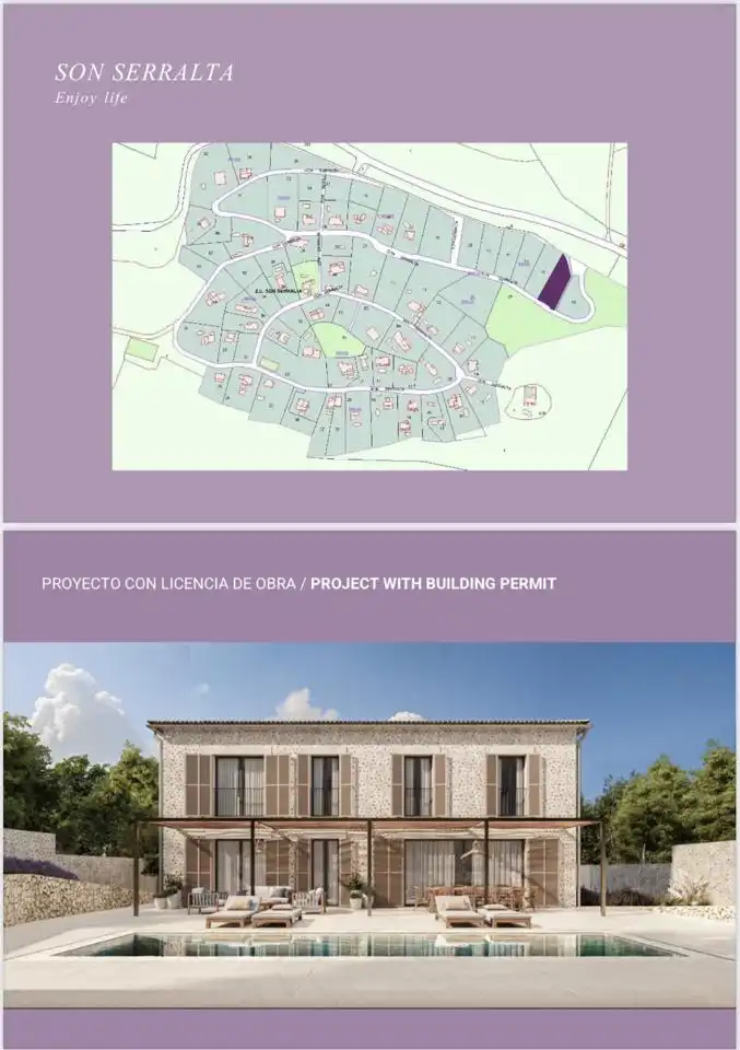 EXCLUSIVO SOLAR CON PROYECTO EN SON SERRALTA  LUJO MEDITERRÁNEO EN PLENA SERRA DE TRAMUNTANA, imatge 5