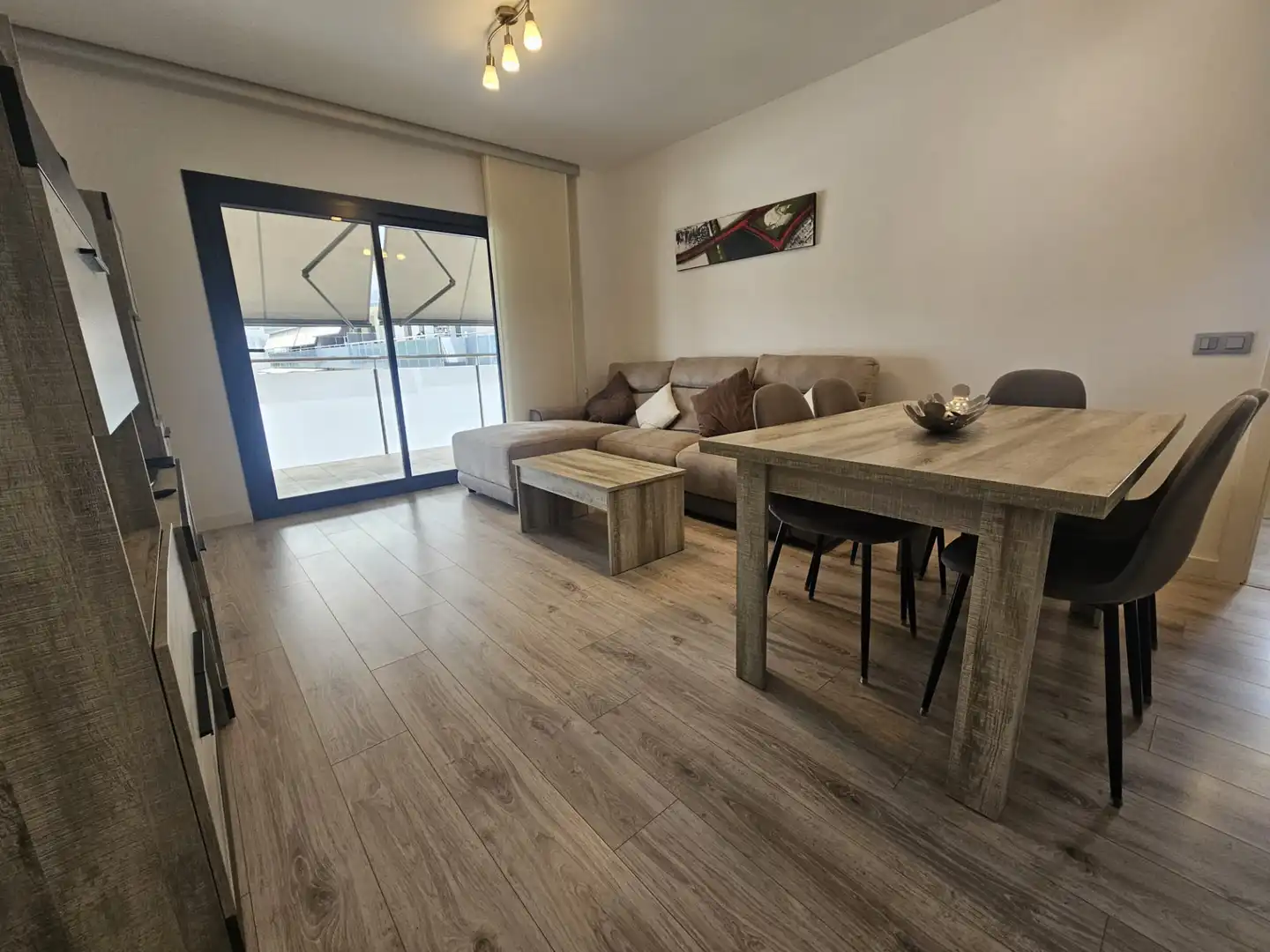Sala de estar de Piso en venta en Sant Pere de Ribes con Aire acondicionado, Terraza y Trastero