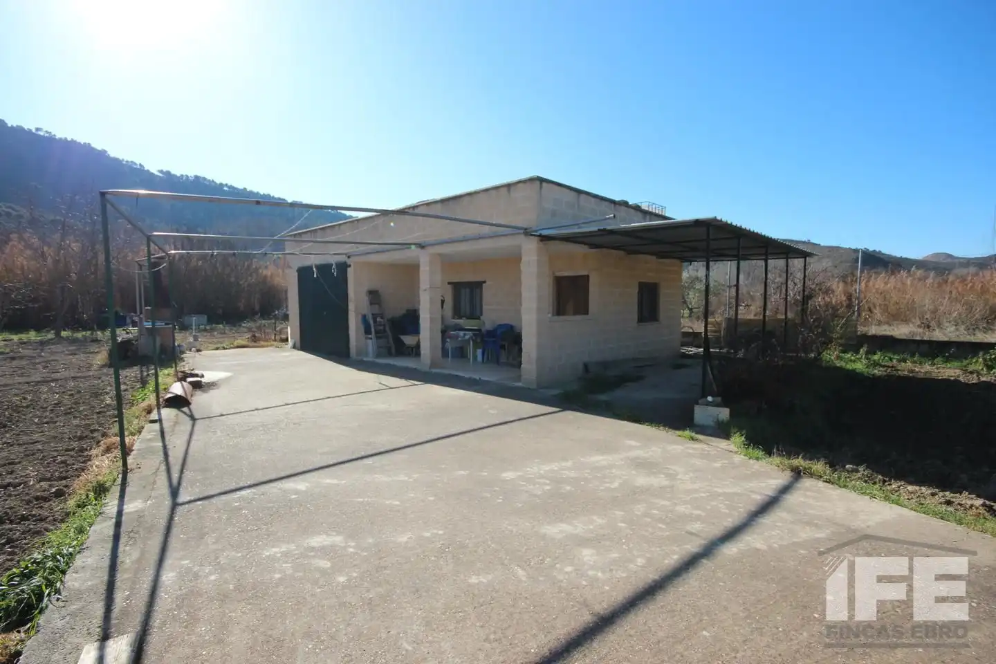 Vista exterior de Finca rústica en venta en Cervera del Río Alhama con Terraza