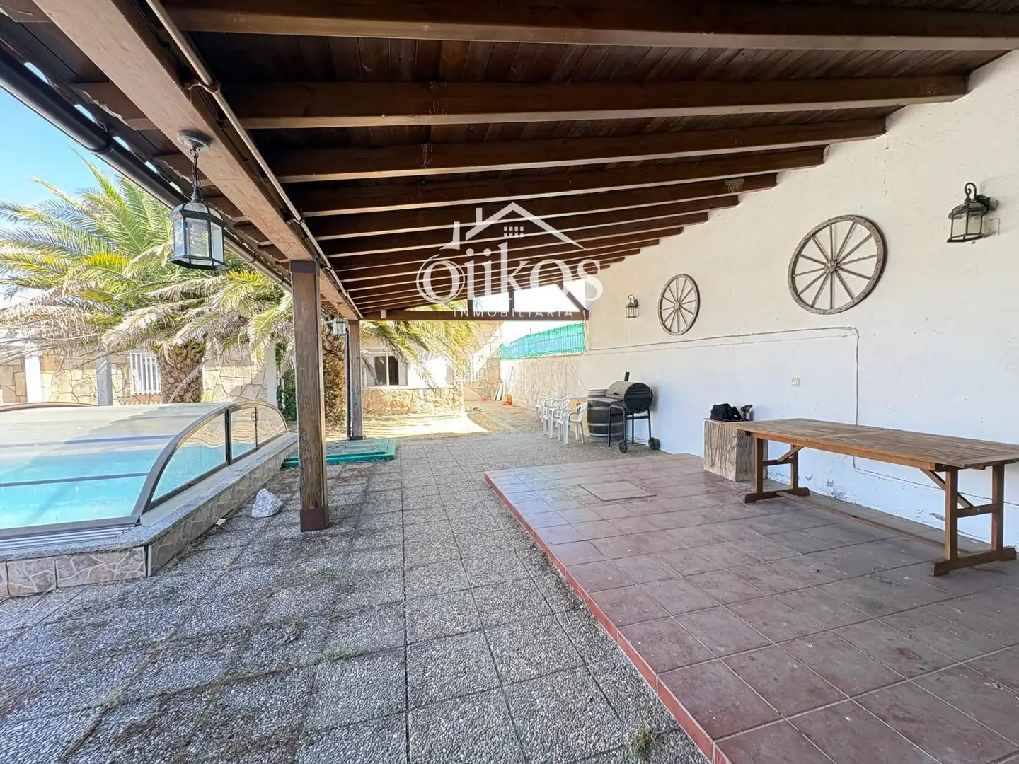 Terrassa de Casa o xalet en venda en Vitigudino amb Calefacció, Piscina i Moblat