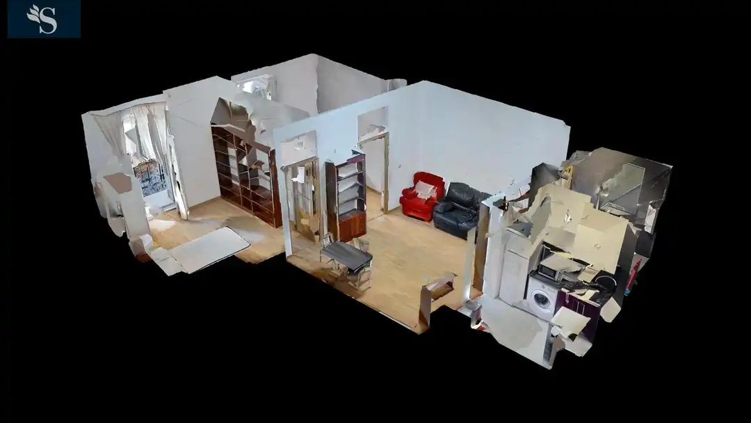 Apartamento de alquiler en Madrid con Balcón y Alarma
