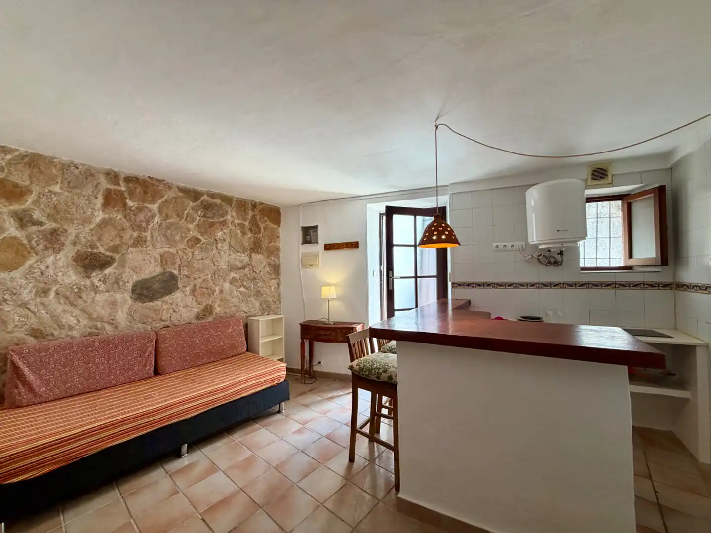 Living room of Ground floor for rent in Eivissa  with Furnished and Washing machine
