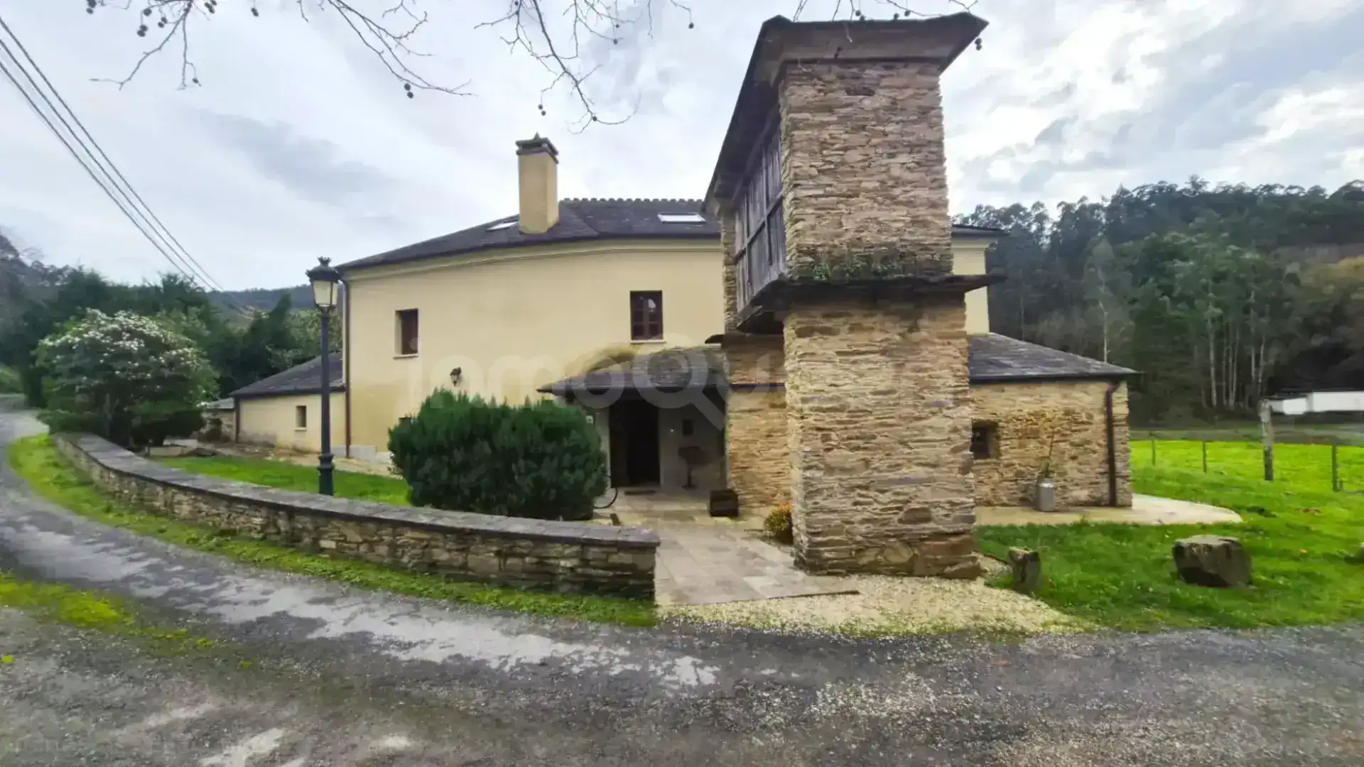 Vista exterior de Casa o chalet en venta en Mondoñedo con Aire acondicionado, Jardín privado y Terraza