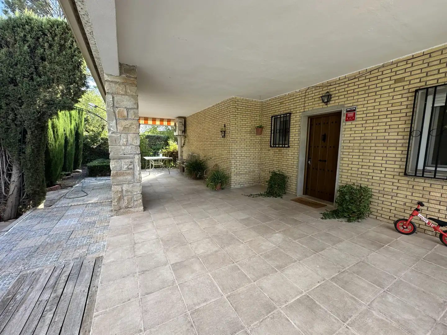 Terraza de Casa o chalet en venta en Baeza con Aire acondicionado, Jardín privado y Trastero