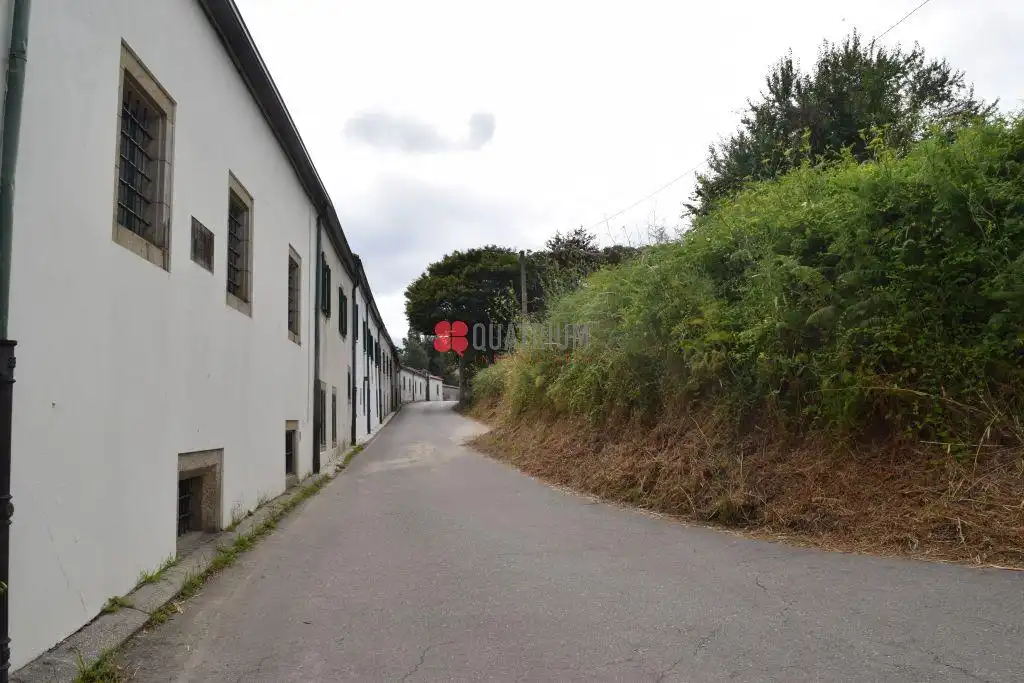 Exterior view of Houses for sale in Santiago de Compostela   with Private garden