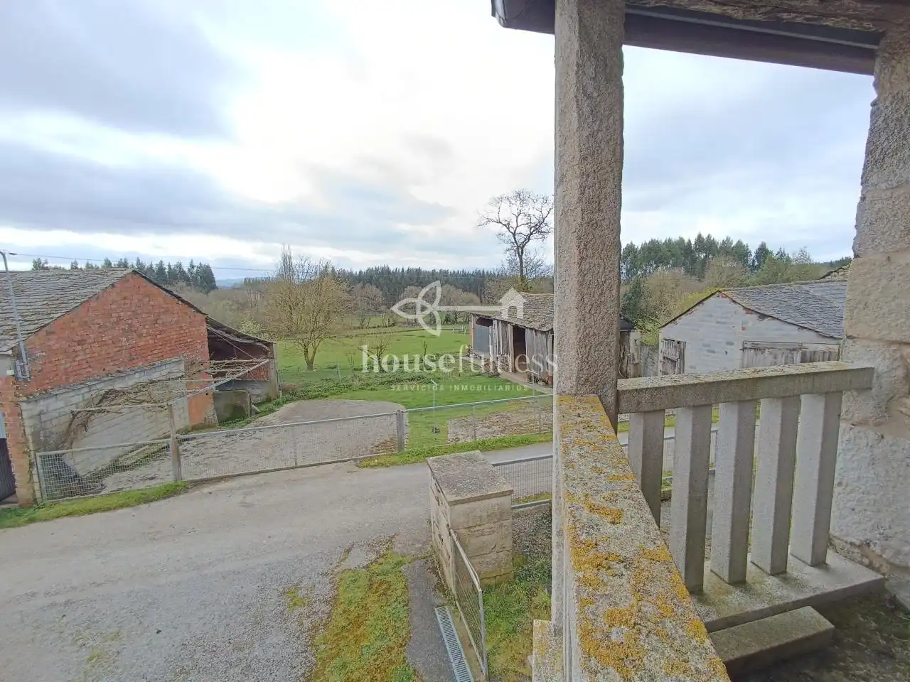 Finca rústica en venta en Friol con Calefacción, Jardín privado y Terraza