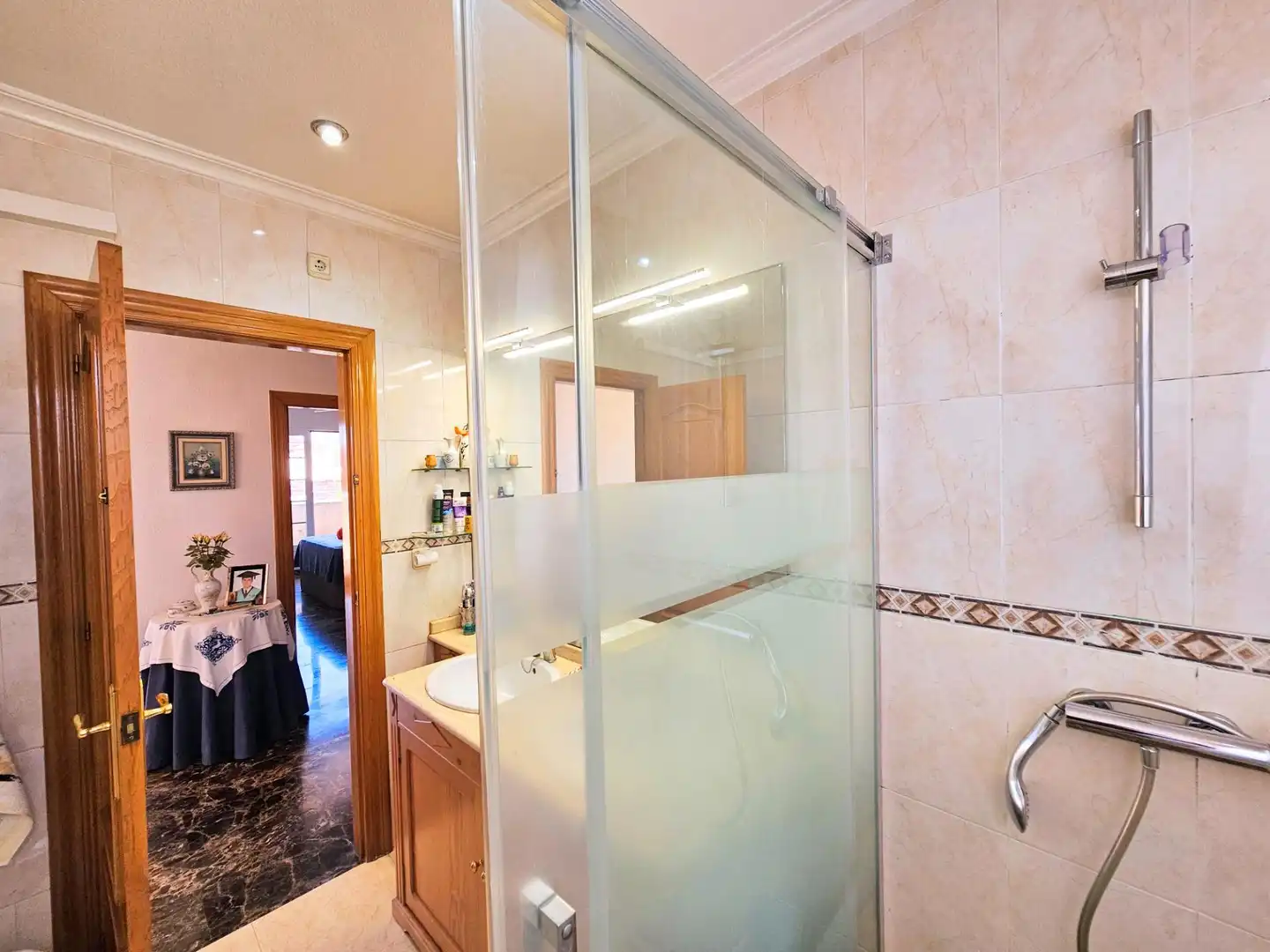 Baño de Casa o chalet en venta en Cartagena con Aire acondicionado, Jardín privado y Terraza