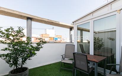 Terrace of Attic for sale in  Valencia Capital  with Air Conditioner, Terrace and Balcony