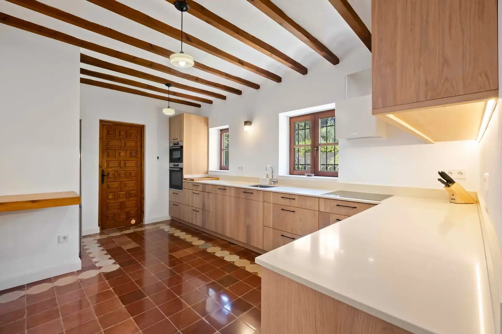 Kitchen of Houses for sale in L'Alfàs del Pi  with Air Conditioner, Heating and Private garden
