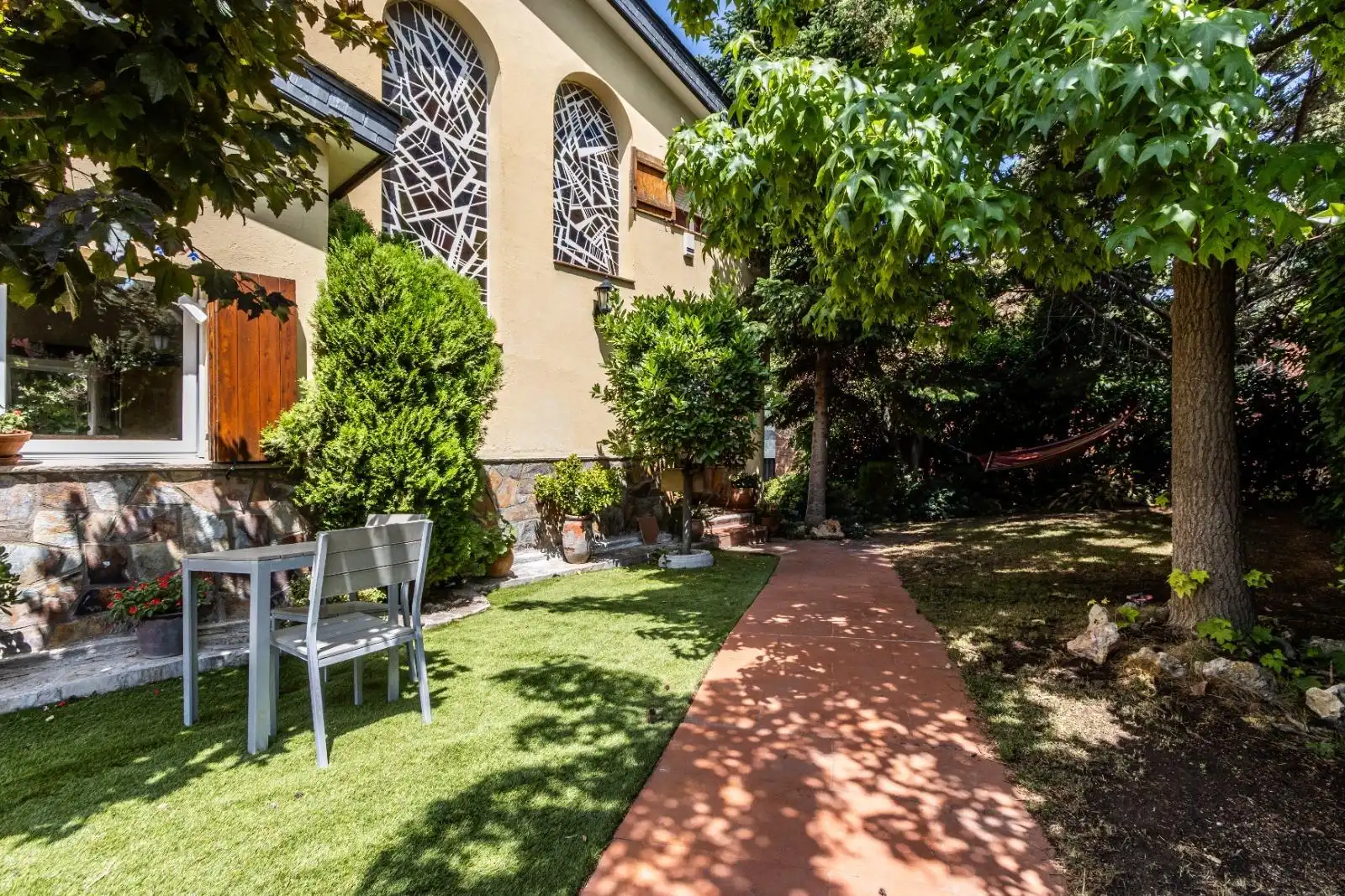 Jardín de Casa o chalet en venta en Castellar del Vallès con Aire acondicionado, Jardín privado y Parquet