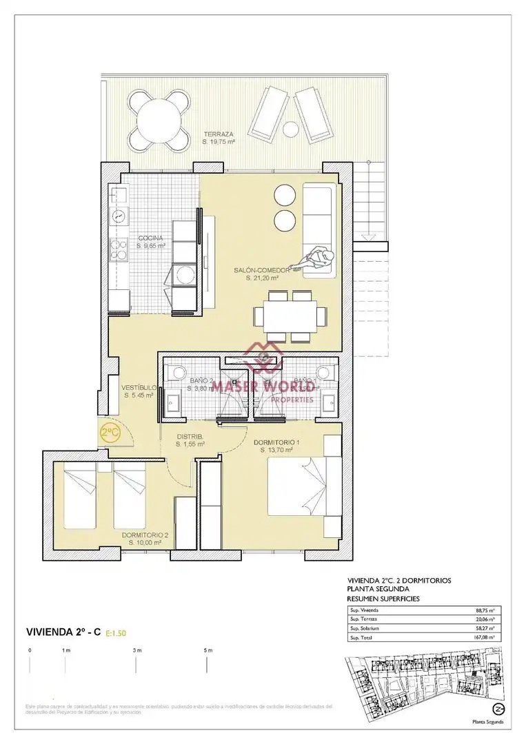 Attico con piscina in vendita a Balcón de Finestrat - Terra Marina, imagen 19