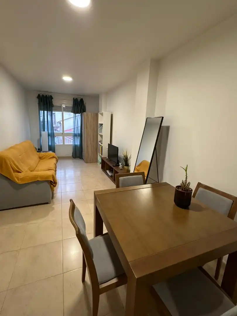 Sala de estar de Apartamento de alquiler en Murcia con Aire acondicionado, Amueblado y Horno