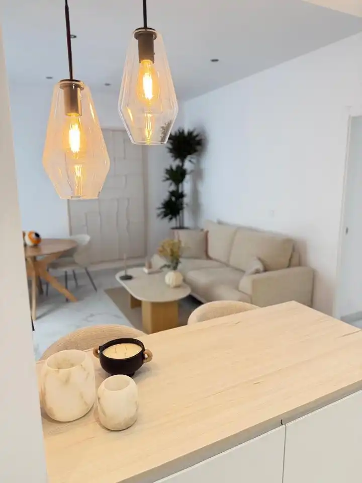 Living room of Flat for rent in Cádiz  with Air Conditioner, Furnished and Pets allowed