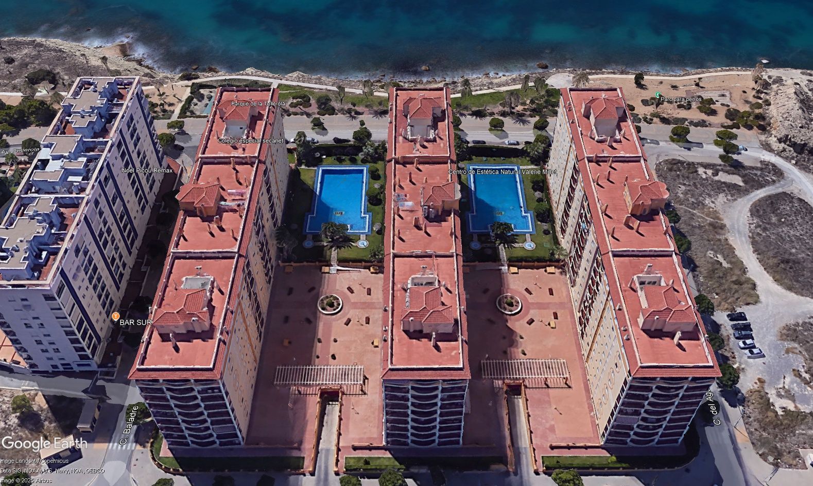 Exterior view of Apartment for sale in Villajoyosa / La Vila Joiosa  with Air Conditioner, Terrace and Community pool