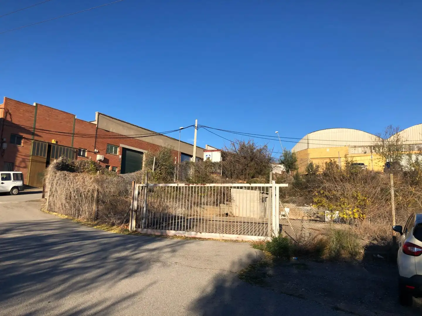 Vista exterior de Terreno industrial en venta en Esparreguera