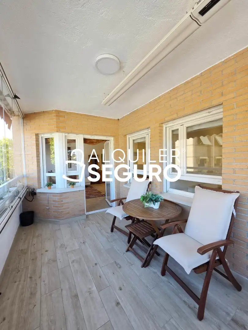 Terrace of Flat for rent in Boadilla del Monte  with Air Conditioner, Heating and Terrace