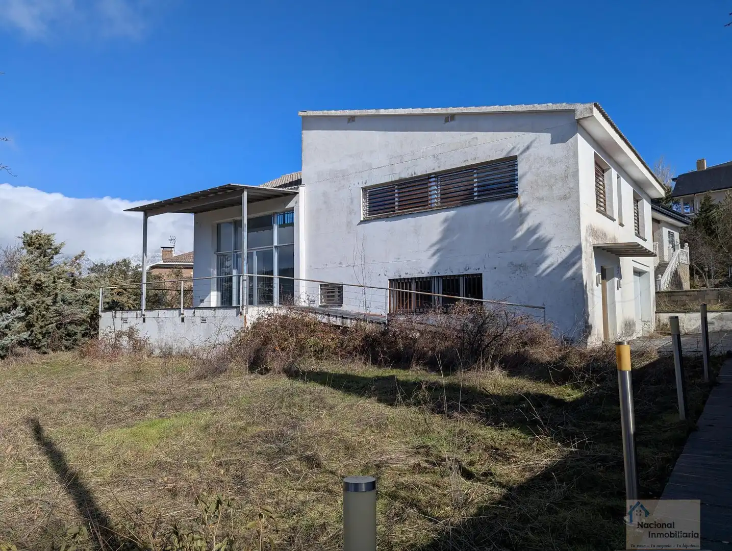 Vista exterior de Casa o chalet en venta en Becerril de la Sierra con Terraza, Trastero y Alarma