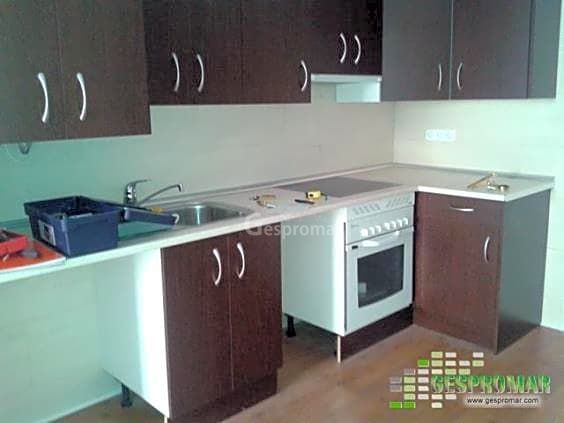 Cocina de Apartamento de alquiler en  Madrid Capital con Calefacción