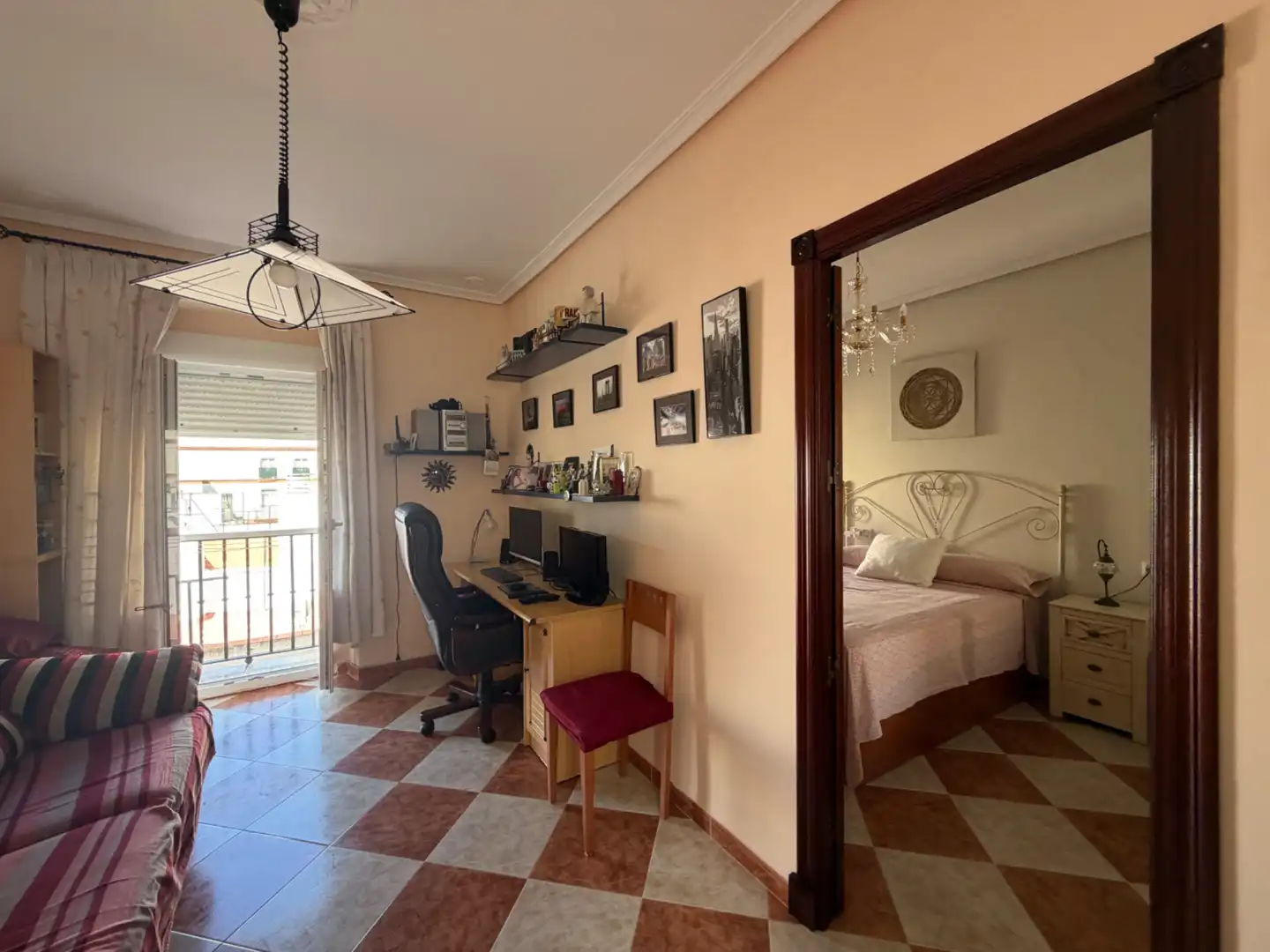 Living room of Flat for sale in Centro Histórico