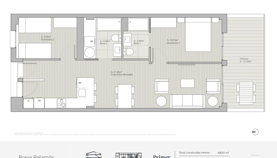 Foto 1 de Pis en venda a Carrer Mossèn Jacint Verdaguer, 44, Centre, Girona