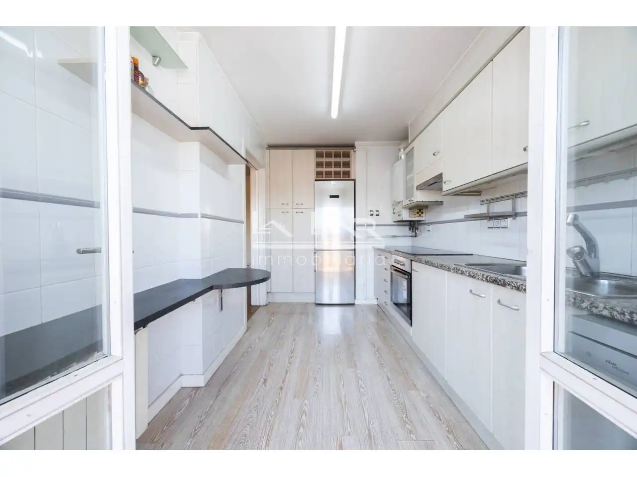 Kitchen of Flat for sale in Vic  with Heating, Parquet flooring and Storage room