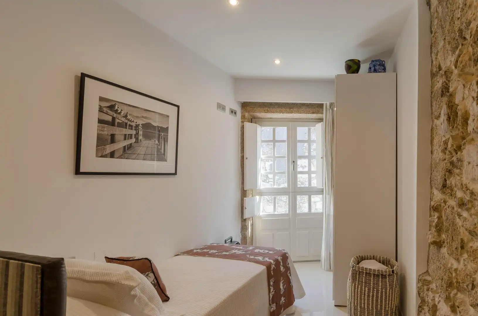 Bedroom of Houses for sale in A Coruña Capital   with Heating and Alarm