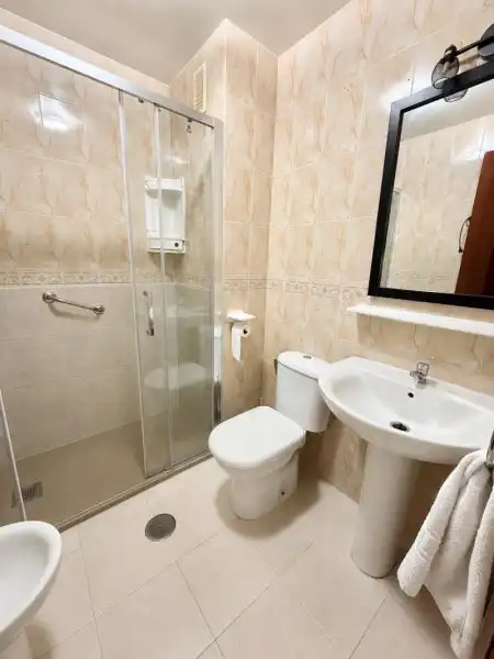 Bathroom of Ground floor for sale in Campillos  with Air Conditioner, Washing machine and Microwave