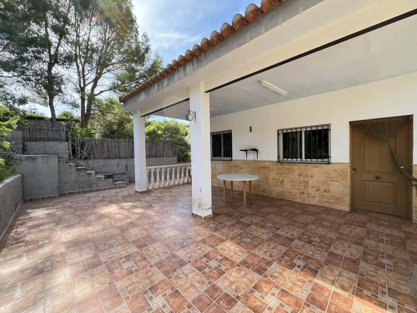 Terrassa de Casa o xalet en venda en Sagunto / Sagunt amb Aire condicionat, Calefacció i Jardí privat