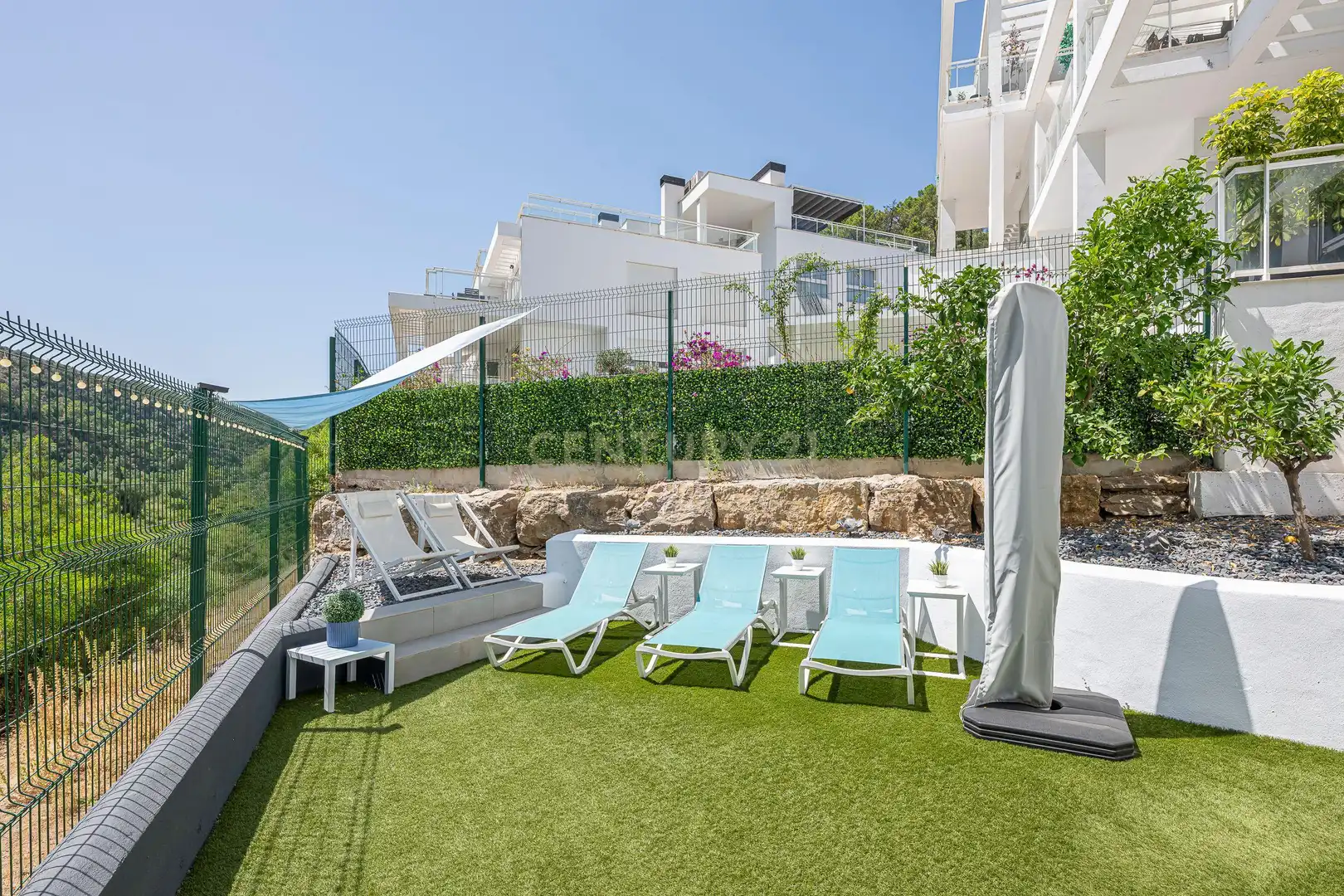 Terraza de Apartamento en venta en Benahavís con Aire acondicionado, Trastero y Lavadora