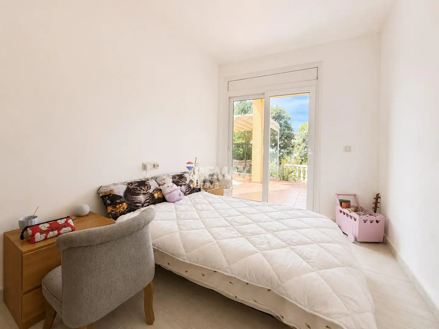 Bedroom of Houses for sale in Roses  with Air Conditioner, Heating and Private garden
