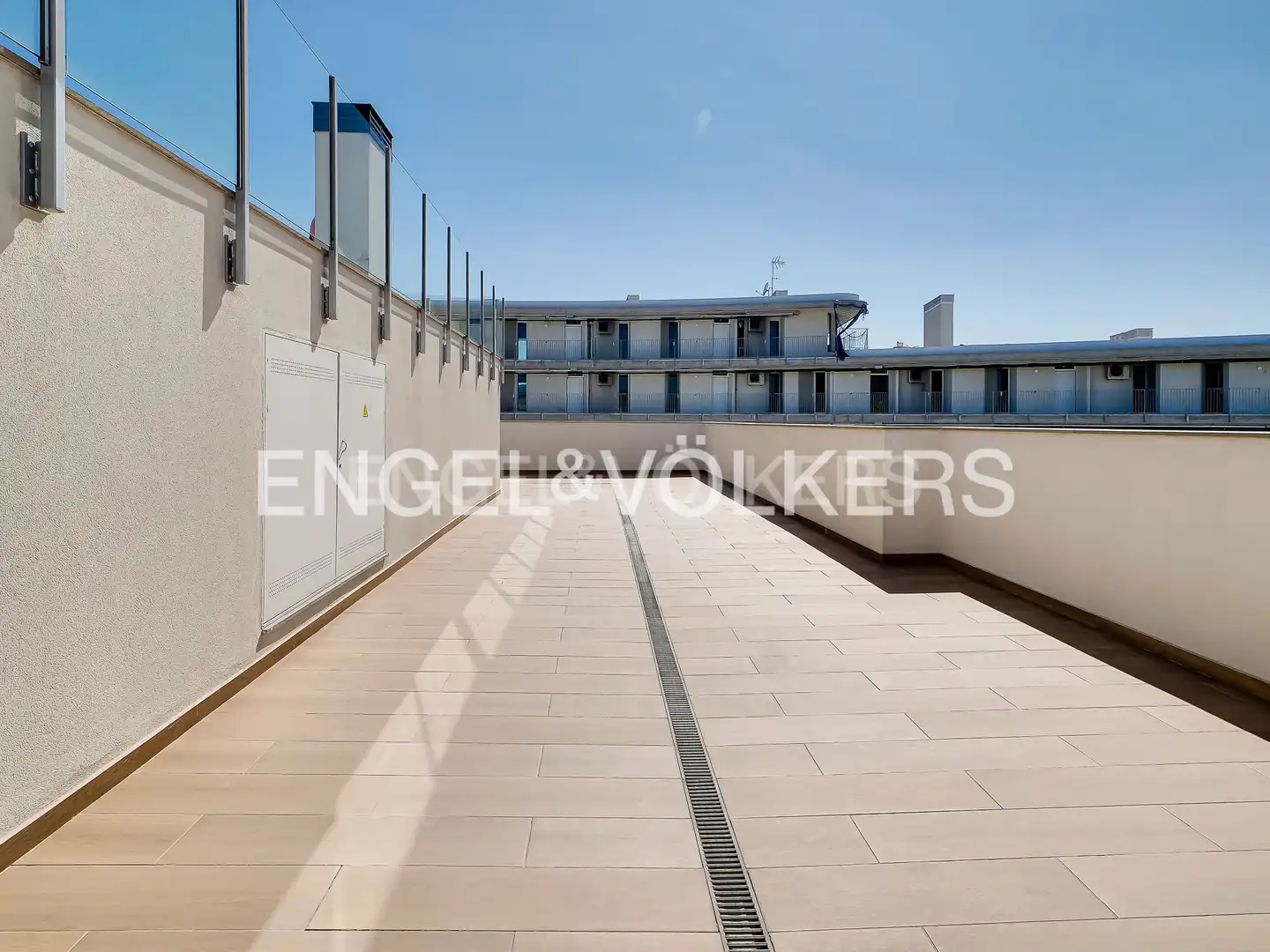 Terraza de Ático en venta en Sant Adrià de Besòs con Aire acondicionado, Calefacción y Parquet