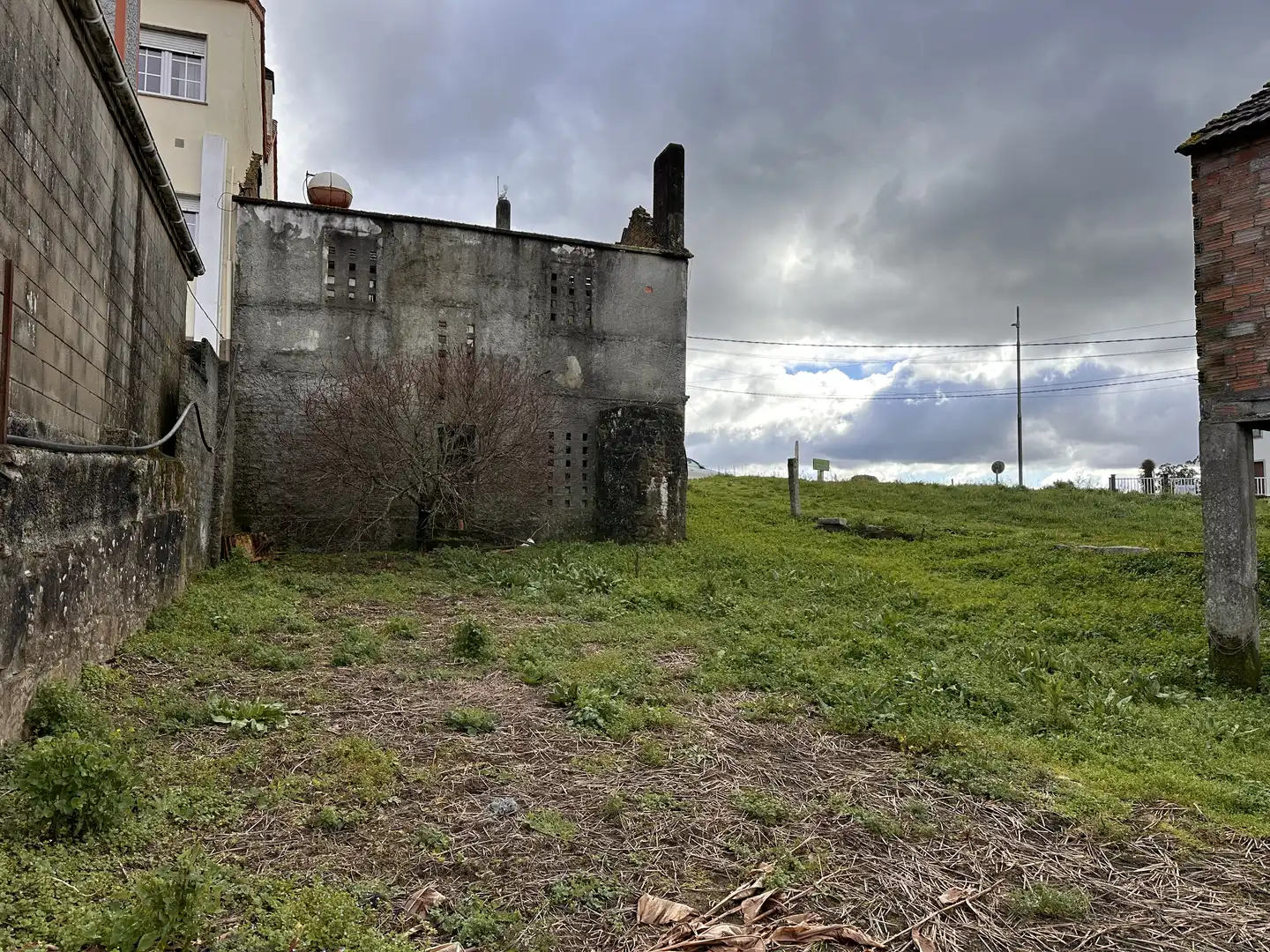Vista exterior de Casa adosada en venta en Negreira con Jardín privado