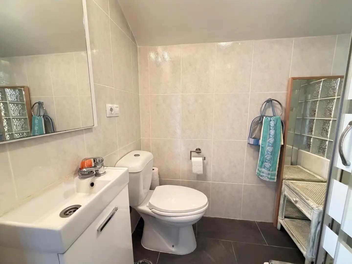 Baño de Casa o chalet en venta en Fuente de Piedra con Aire acondicionado, Calefacción y Terraza