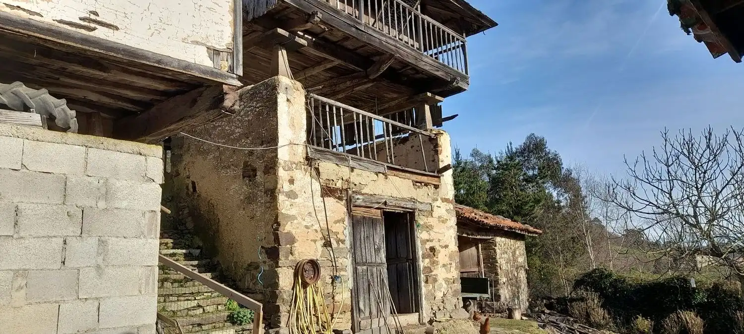 Vista exterior de Casa o chalet en venta en Valdés - Luarca con Terraza, Trastero y Piscina