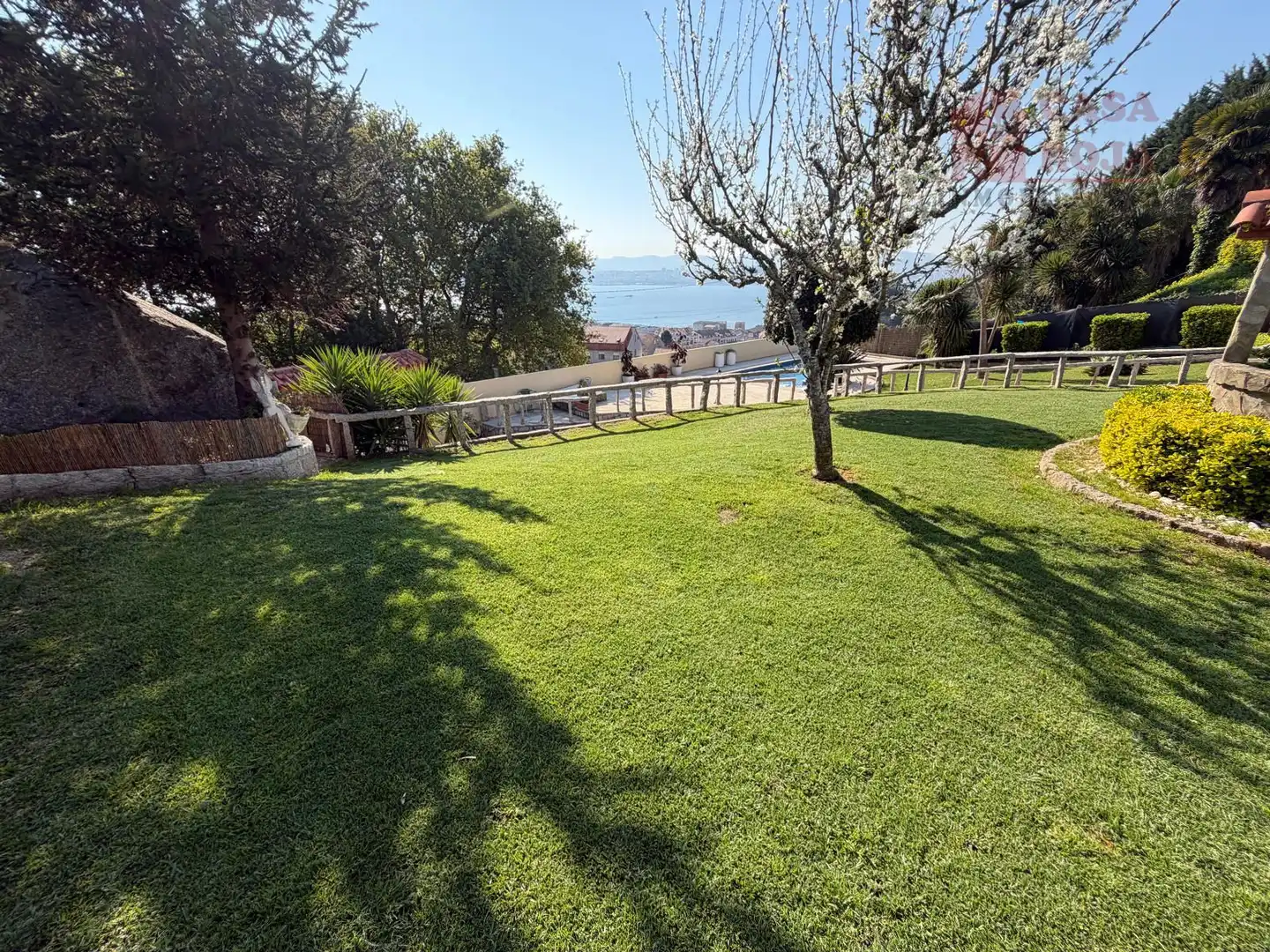 Jardín de Casa o chalet en venta en Moaña con Calefacción, Terraza y Trastero