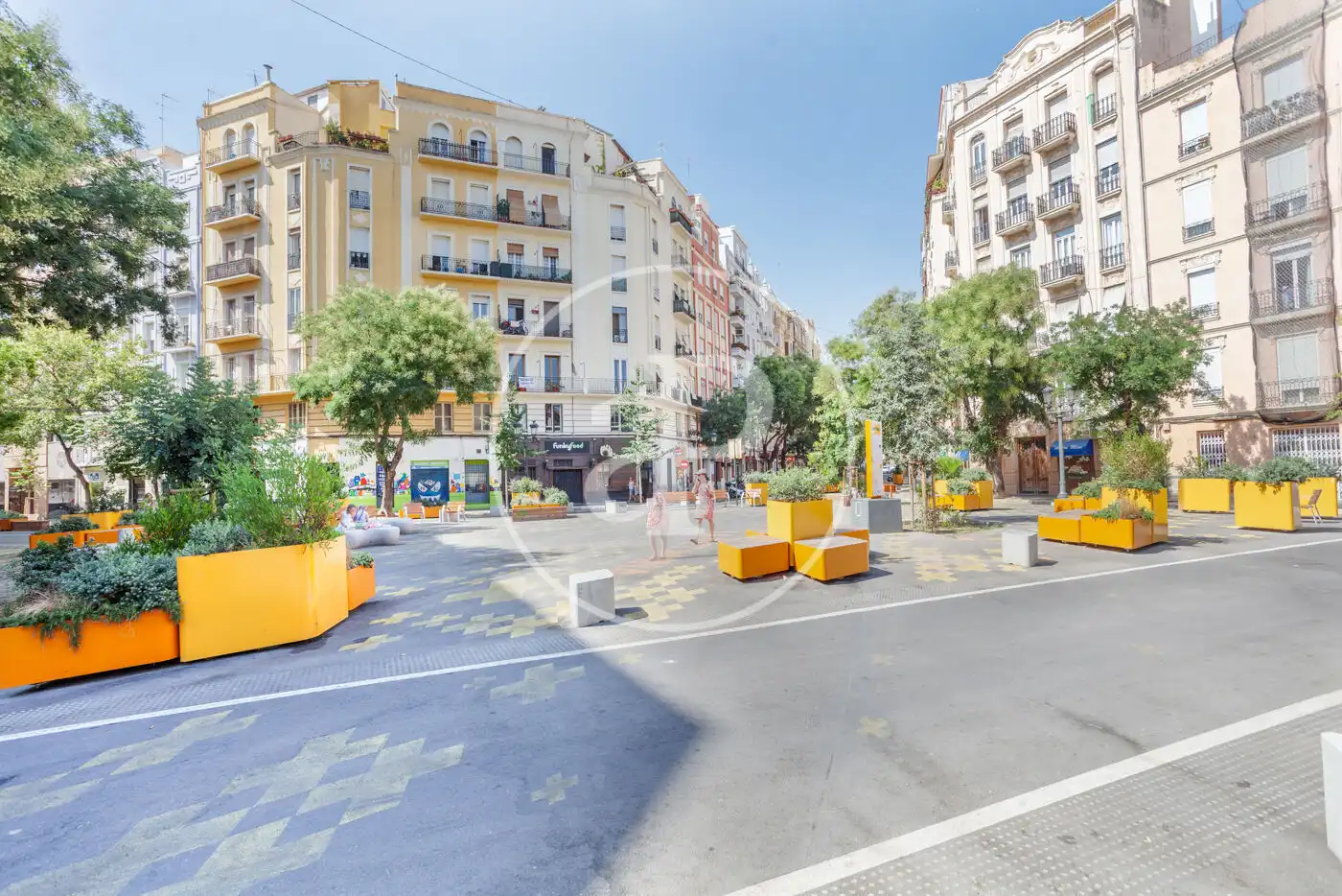 Vista exterior de Piso de alquiler en Valencia con Aire acondicionado, Calefacción y Amueblado