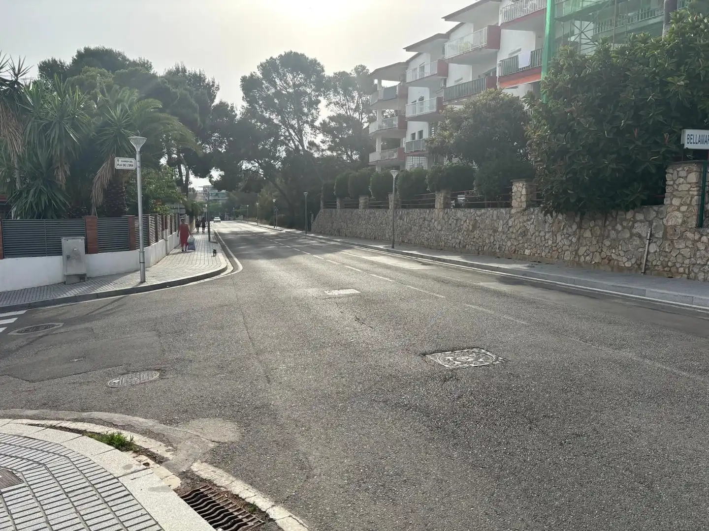 Vista exterior de Garatge en venda en Salou